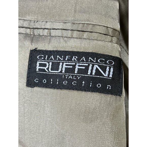 Gianfranco Ruffini Men's Grey Worsted Wool Blazer Size 40S SKU 6062 - Picture 5 of 8